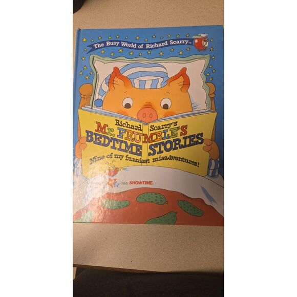 Vintage Richard Scarry's Mr. Frumble's Bedtime Stories 1997 Hardback - Picture 1 of 3